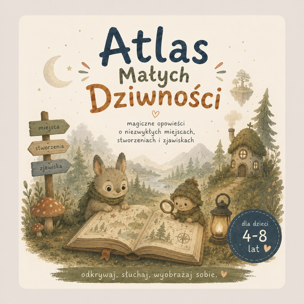 Atlas Małych Dziwności — okładka